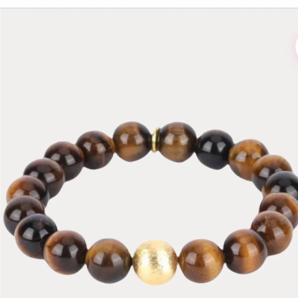 BudhaGirl BIANCA BRACELET - TIGER EYE